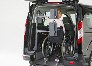 Kopf- und Nackenstütze für Behindertengerechte Autos